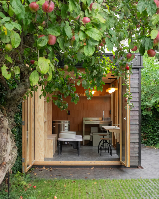 Ceramics Workshop in Copenhagen / Jesper Kusk Arkitekter - Exterior Photography, Wood, Door, Garden, Patio