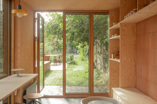 Ceramics Workshop in Copenhagen / Jesper Kusk Arkitekter - Interior Photography, Bathroom, Wood