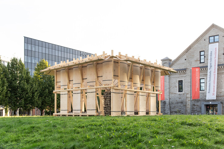 RESONANCE - Instalação da Bienal de Arquitetura de Tallinn / Aru Ma- Architects - Fotografia de Exterior, Pavilhão 