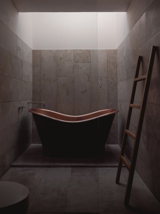 Hōsho House / israelpacheco arquitectos - Fotografia de Interiores, Banheiro, Banheira