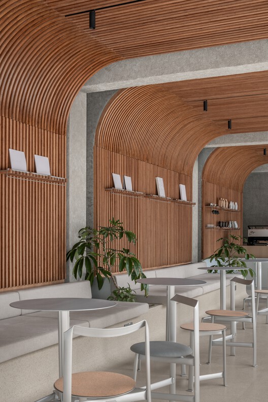 The Nimbus - uBLOCK Healthcare Hospitality Lounge / LUKSTUDIO - Interior Photography, Wood, Chair