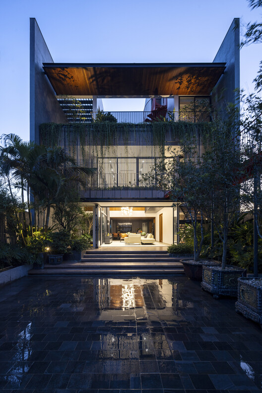 夏径之家 / Gieo Architecture 夏径之家 / Gieo Architecture - 建筑图, 阳台, 庭院