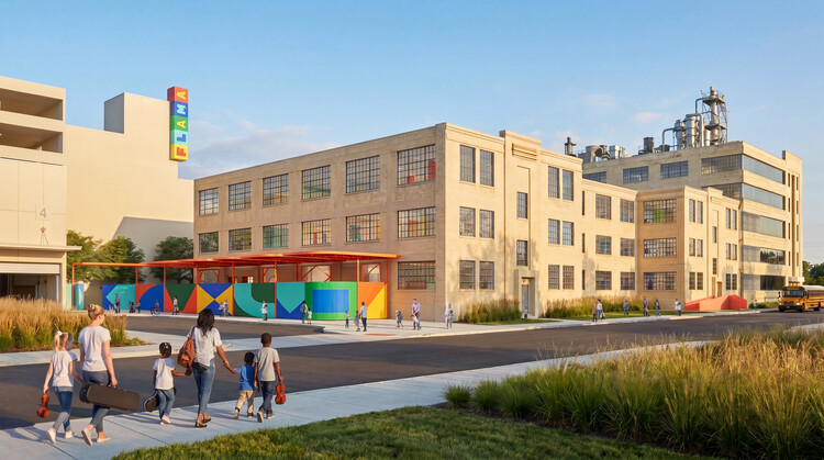 OMA/Jason Long Is Transforming Houston’s Historic Folger Coffee Plant into a Music and Arts School - Image 2 of 8
