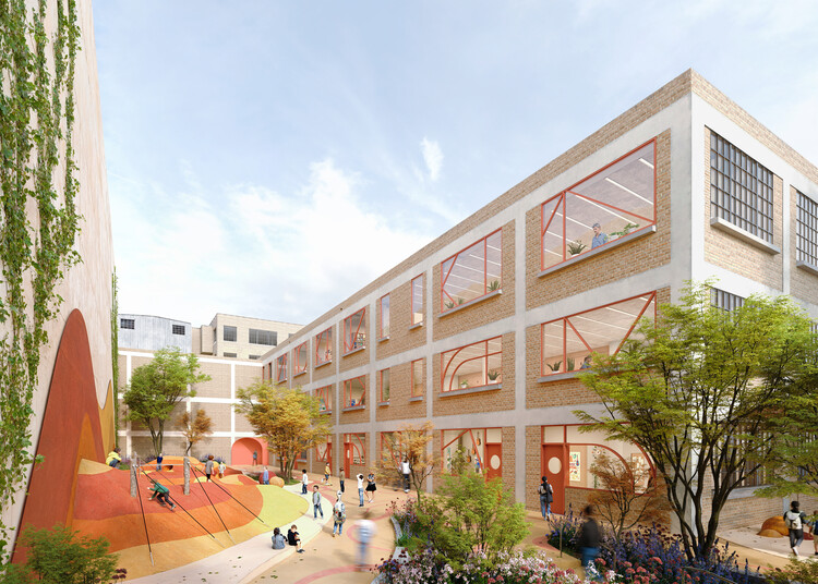 OMA/Jason Long Is Transforming Houston’s Historic Folger Coffee Plant into a Music and Arts School - Image 3 of 8