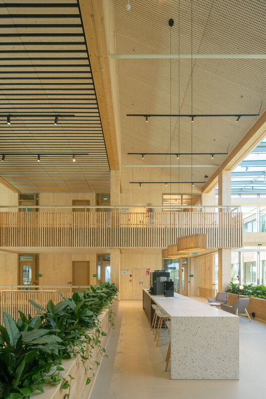 Circular Town Hall Krimpenerwaard / Ector Hoogstad Architecten - Interior Photography, Wood