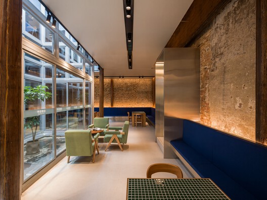 Zhuozhuo Community / WEI+ Design - Interior Photography, Wood, Glass, Chair