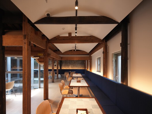 Zhuozhuo Community / WEI+ Design - Interior Photography, Kitchen, Wood, Glass, Chair
