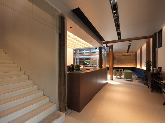 Zhuozhuo Community / WEI+ Design - Interior Photography, Wood, Lighting, Glass, Chair