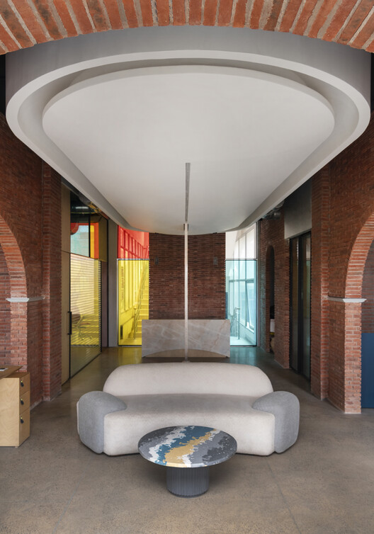 The Mortar House Offices / Logic Design + Build - Interior Photography, Brick