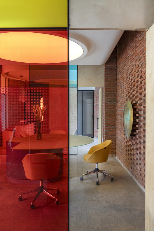 The Mortar House Offices / Logic Design + Build The Mortar House Offices / Logic Design + Build - Interior Photography, Bathroom, Glass, Chair