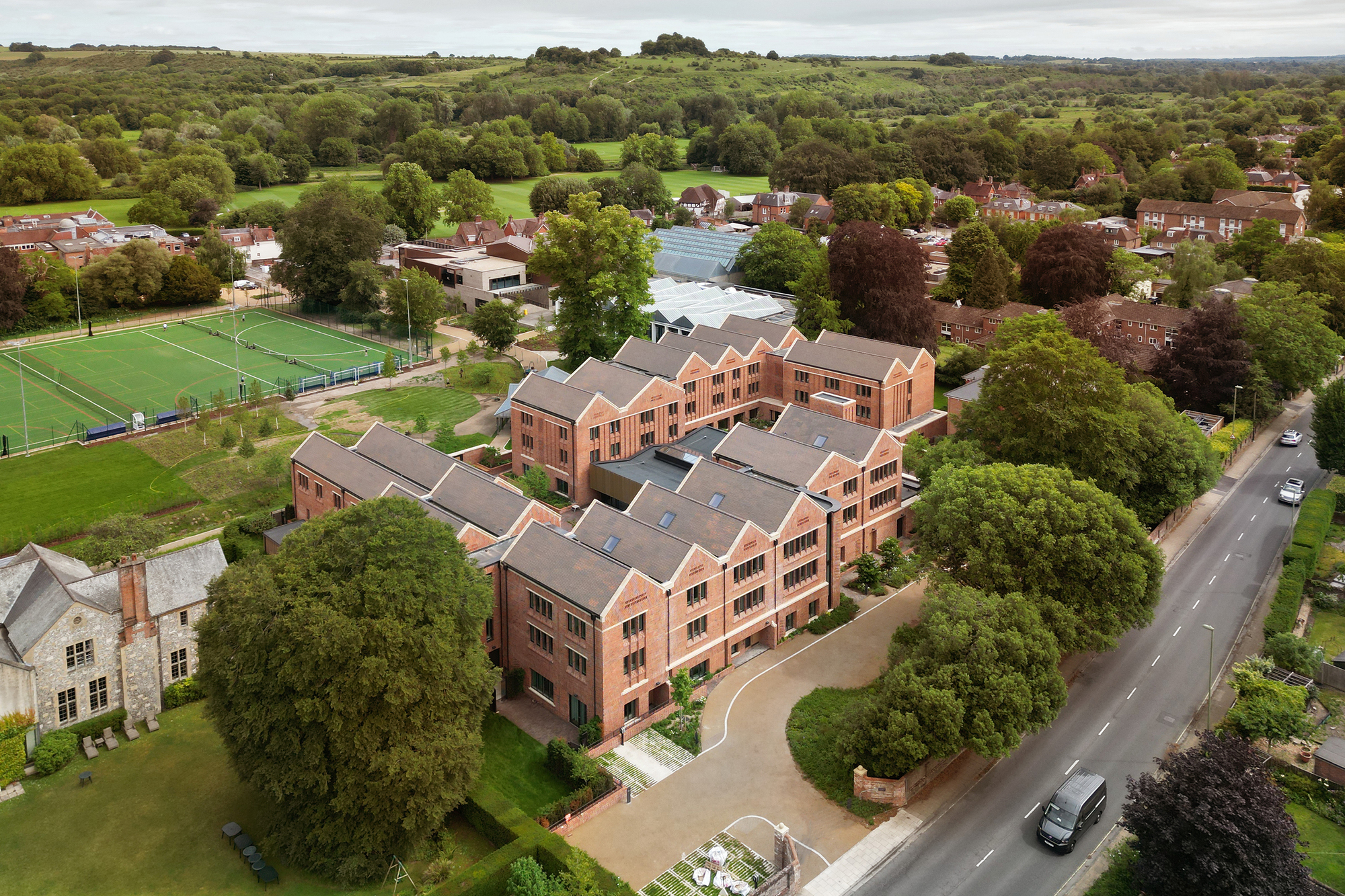 Winchester College incorpora residencias para alumnas en un campus de ocho siglos, vista 2