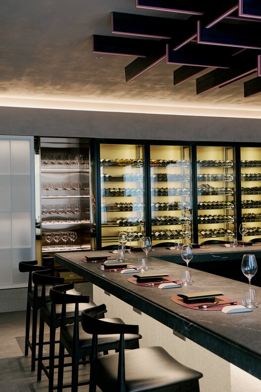 7th door Hangzhou Restaurant / Chakchak Studio 7th door Hangzhou Restaurant / Chakchak Studio - Interior Photography, Kitchen, Lighting, Chair