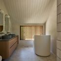 Wild Pond Villa / L. McComber  - Interior Photography, Houses, Bathroom, Sink, Bathtub, Countertop