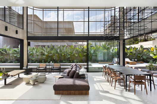 Ella House / Studio Memo Ella House / Studio Memo - Interior Photography, Living Room, Courtyard, Chair, Balcony