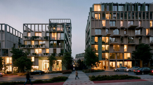 OODA Transforms a Prague City Block into a Permeable Mixed-Use Complex with a Lanscaped Central Plaza OODA Transforms a Prague City Block into a Permeable Mixed-Use Complex with a Lanscaped Central Plaza - Image 7 of 15