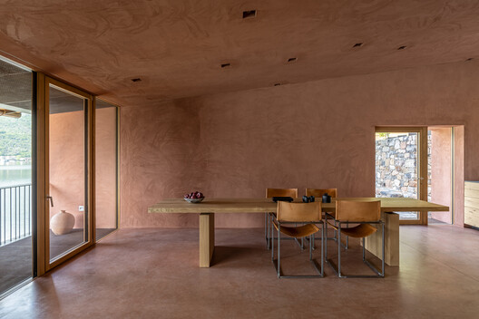 WE 住宅 / Wespi de Meuron Romeo architects - 室内图, 木头, 具体的, 椅子, 梁