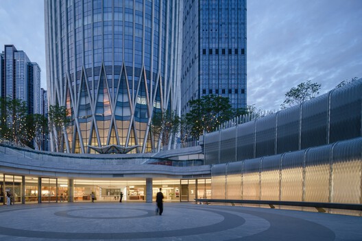 Shenzhen Bay MixC Phase II / Ippolito Fleitz Group - Exterior Photography, Glass, Cityscape