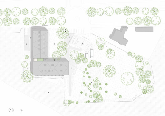 Bois de Cergy Leisure Centre / PLURIEL[LES] ARCHITECTES - Image 16 of 22
