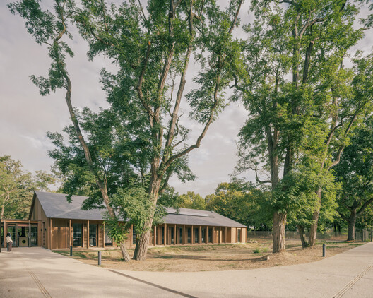 Bois de Cergy Leisure Centre / PLURIEL[LES] ARCHITECTES - Exterior Photography, Wood