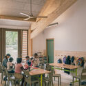 Bois de Cergy Leisure Centre / PLURIEL[LES] ARCHITECTES - Interior Photography, Sustainability, Table, Chair