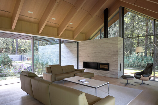 Pamiškio House / ARCHISPEKTRAS - Interior Photography, Living Room, Wood, Sofa, Chair