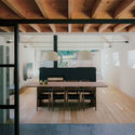 House in Santa Maria da Feira / Branco-DelRio Arquitectos - Interior Photography, Renovation, Beam, Lighting, Table, Chair