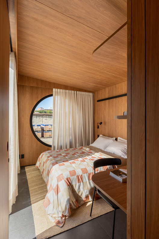Casa M38 / Muda Prefab Casa M38 / Muda Prefab - Fotografia de Interiores, Dormitório, Madeira, Cama