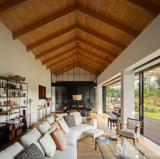 Colares Sintra House / Sabrab Colares Sintra House / Sabrab - Interior Photography, Living Room, Wood, Chair, Beam