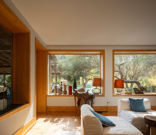 Herdade da Matinha Country House / Sabrab Herdade da Matinha Country House / Sabrab - Interior Photography, Bedroom, Wood, Lighting, Chair, Glass