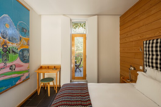 Herdade da Matinha Country House / Sabrab Herdade da Matinha Country House / Sabrab - Interior Photography, Bedroom, Wood, Lighting, Table, Chair, Bed