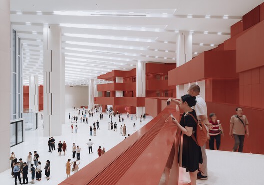 Snøhetta’s Shanghai Grand Opera House Opens With a Sweeping Roof and Panoramic River Views Snøhetta’s Shanghai Grand Opera House Opens With a Sweeping Roof and Panoramic River Views - Image 12 of 15