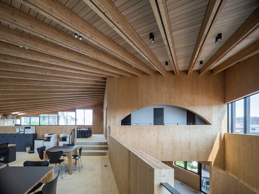 YUKI Office / UENOA - Interior Photography, Kitchen, Wood, Beam