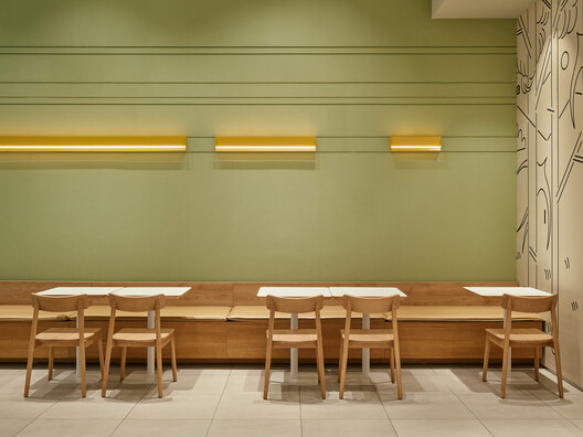 SIP Coffee and Bakery / movs studio SIP Coffee and Bakery / movs studio - Interior Photography, Dining room, Wood, Chair