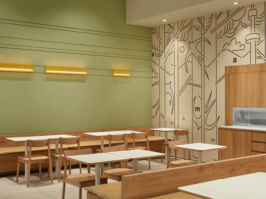 SIP Coffee and Bakery / movs studio SIP Coffee and Bakery / movs studio - Interior Photography, Dining room, Wood, Chair, Table