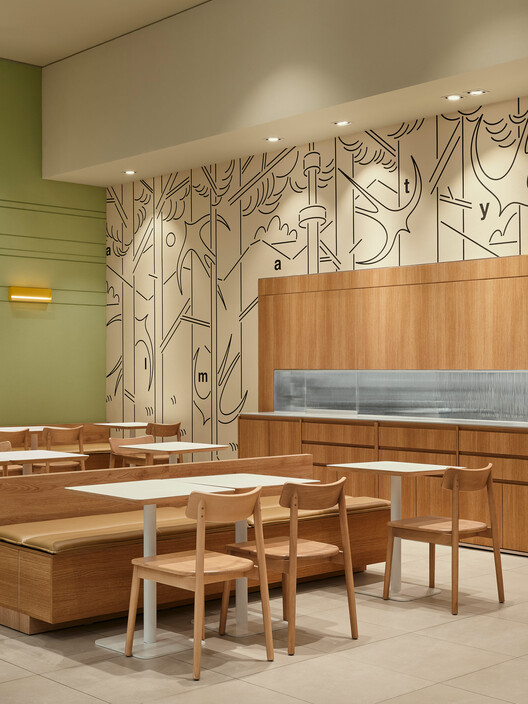 SIP Coffee and Bakery / movs studio SIP Coffee and Bakery / movs studio - Interior Photography, Wood, Table, Chair