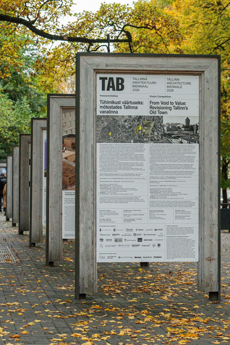 "From Void to Value: Revisioning Tallinn's Old Town" Vision Competition Exhibition
