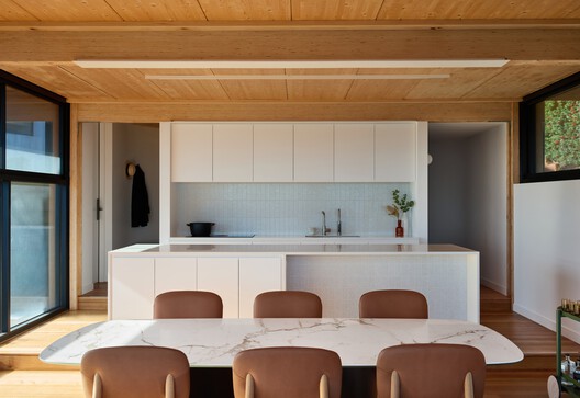 Mornington House / Foomann Architects Mornington House / Foomann Architects - Interior Photography, Kitchen, Wood, Countertop, Table, Chair
