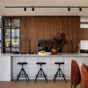 House between Gardens / Studio BHD - Interior Photography, Houses, Kitchen, Countertop, Lighting, Table, Chair