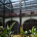 Claranet Portugal Headquarters / PROMONTORIO - Exterior Photography, Office Buildings, Courtyard, Arcade