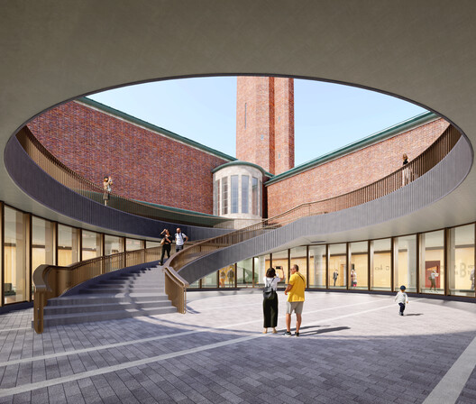 Mecanoo Releases New Images of the Museum Boijmans Van Beuningen Renovation in Rotterdam Mecanoo Releases New Images of the Museum Boijmans Van Beuningen Renovation in Rotterdam - Image 7 of 11