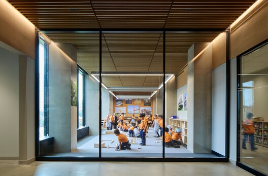 Success Academy Bronx K–12 Campus / SOM - Interior Photography, Wood, Glass