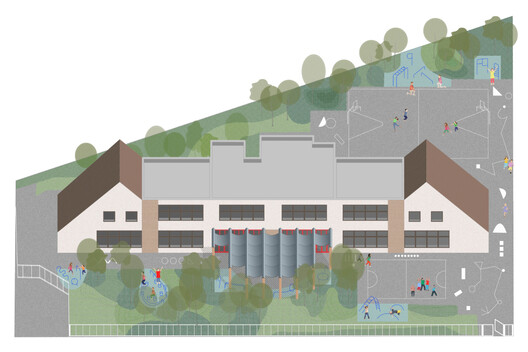 Simple Structures, Multiple Uses: Rethinking the Schoolyard and Its Canopy / 127af Simple Structures, Multiple Uses: Rethinking the Schoolyard and Its Canopy / 127af - Image 28 of 31