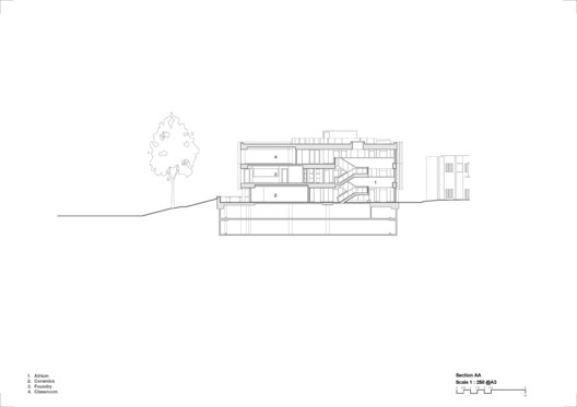 Meriden Senior School, Design and Creative Arts Building / Architectus Meriden Senior School, Design and Creative Arts Building / Architectus - Image 16 of 17