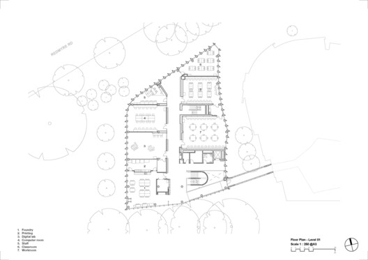 Meriden Senior School, Design and Creative Arts Building / Architectus Meriden Senior School, Design and Creative Arts Building / Architectus - Image 14 of 17