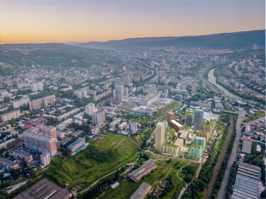 Stefano Boeri Architetti Selected to Transform Former Locomotive Factory into Green Neighbourhood in Tbilisi Stefano Boeri Architetti Selected to Transform Former Locomotive Factory into Green Neighbourhood in Tbilisi - Image 2 of 6