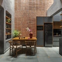 Vaastavya Residence / Space Agency - Interior Photography, Houses, Kitchen, Chair, Countertop
