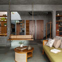 Vaastavya Residence / Space Agency - Interior Photography, Houses, Table, Lighting, Chair