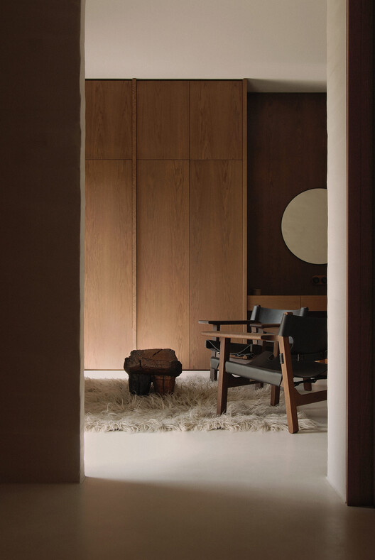 Guest House / Mints Design Guest House / Mints Design - Interior Photography, Wood, Lighting, Chair
