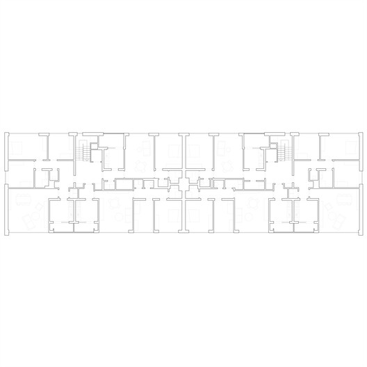 Rotiers - Renovation of 46 housing units in Brussels / MULTIPLE Architecture & Urbanism Rotiers - Renovation of 46 housing units in Brussels / MULTIPLE Architecture & Urbanism - Image 20 of 27