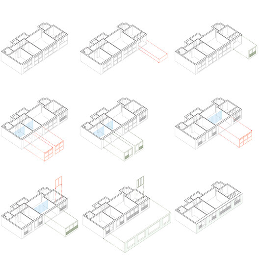 Rotiers - Renovation of 46 housing units in Brussels / MULTIPLE Architecture & Urbanism Rotiers - Renovation of 46 housing units in Brussels / MULTIPLE Architecture & Urbanism - Image 27 of 27